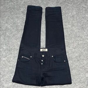 Naked & Famous Denim Weird Guy Navy Raw Jeans